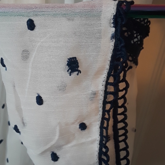 SOLD Aqua Lace Embroidered Bell Sleeve Maxi dress - Picture 4 of 8